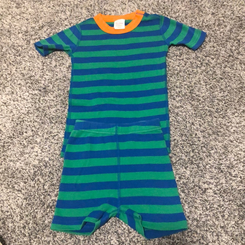 Striped Hanna Andersson short johns